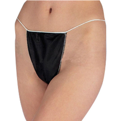 Jednorazowe stringi damskie z włókniny do opalania natryskowego 25gsm 30gsm 35gsm
